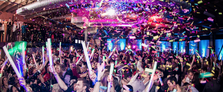 new year dance party